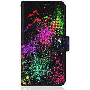 CASEMARKET SHARP AQUOS zero5G basic DX スリム手帳型ケース グラフィック クレイジー ペイント アート SHG02-BCM2S2037-78