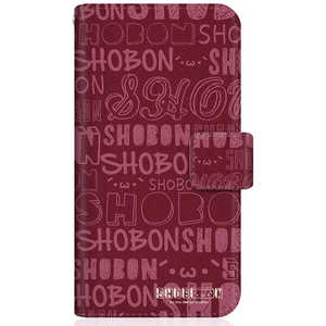 CASEMARKET Samsung Galaxy S21 5G SHOBON スリム手帳型ケース ショボーン (´･ω･') クラシック レッド SC-51B-BSB2S2610-78