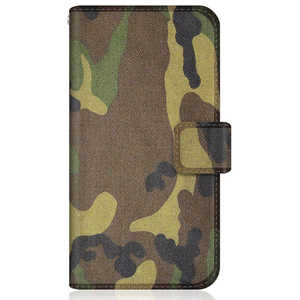 CASEMARKET Samsung Galaxy S21 5G スリム手帳型ケース 迷彩柄 サバイバル アーミー カモフラージュ SCG09-BCM2S2031-78