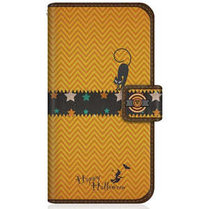 CASEMARKET Samsung Galaxy S21 5G スリム手帳型ケース ハッピー ハロウィン ダイアリー ハロウィン パーティー ナイト SCG09-BCM2S2623-78