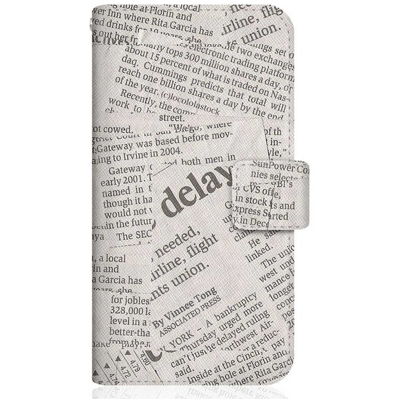 CASEMARKET CASEMARKET Samsung Galaxy S21+ 5G スリム手帳型ケース ニュースペーパー クラシック ノート ホワイト SCG10-BCM2S2008-78 SCG10-BCM2S2008-78