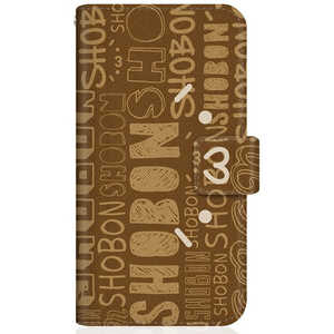 CASEMARKET Xiaomi Mi 10 Lite 5G SHOBON スリム手帳型ケース ショボーン (´･ω･') × ナエ-(´Д`) タイポグラフィ デザイン 手帳 ダイアリー ショボーン ブック XIG01-BSB2S2443-78