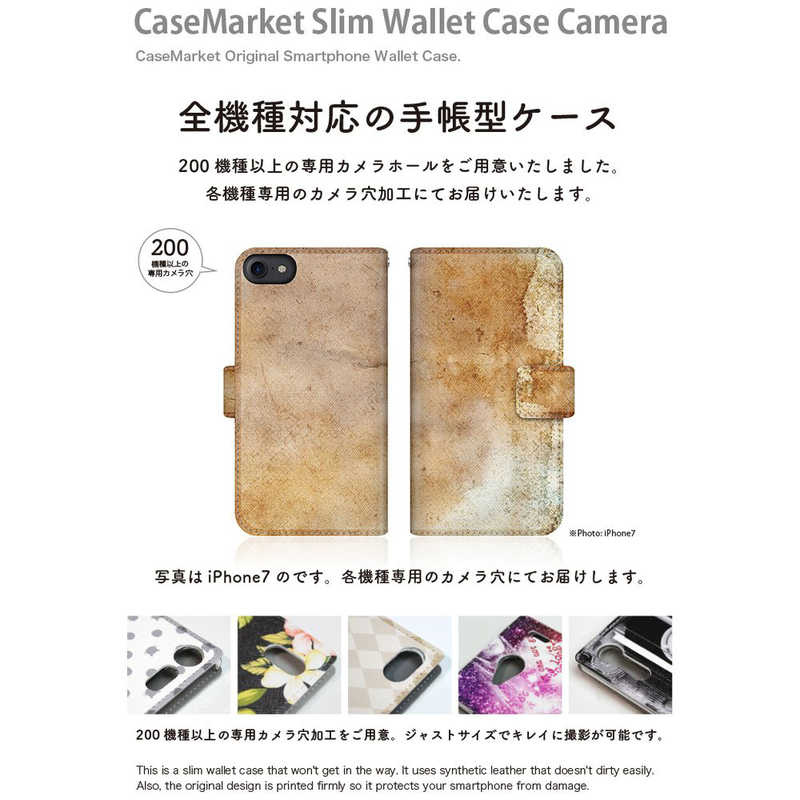 CASEMARKET CASEMARKET Xiaomi Redmi 9T スリム手帳型ケース クラシックダメージ ペーパー ノート M2010J19SG-BCM2S2092-78 M2010J19SG-BCM2S2092-78