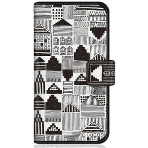 CASEMARKET AQUOS wish スリム手帳型ケース カウプンキ モダン グラフィック A104SH-BCM2S2001-78 CASEMARKET AQUOS wish スリム手帳型ケース カウプンキ モダン グラフィック A104SH-BCM2S2001-78