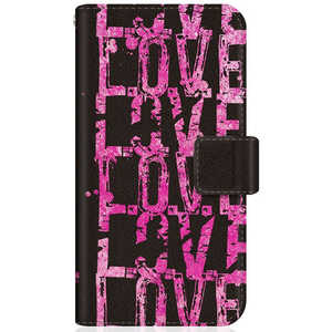 CASEMARKET AQUOS wish スリム手帳型ケース LOVE. LOVE. LOVE. The Pink スリム ダイアリー A104SH-BCM2S2235-78 CASEMARKET AQUOS wish スリム手帳型ケース LOVE. LOVE. LOVE. The Pink スリム ダイアリー A104SH-BCM2S2235-78