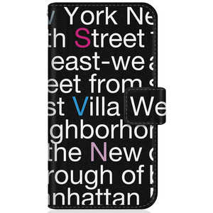 CASEMARKET AQUOS wish スリム手帳型ケース New York Typography スリム ダイアリー A104SH-BCM2S2632-78 CASEMARKET AQUOS wish スリム手帳型ケース New York Typography スリム ダイアリー A104SH-BCM2S2632-78