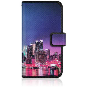 CASEMARKET iPhone 15 スリム手帳型ケース フォト デザイン ナイト ニューヨーク パープル クラシック iPhone15-BCM2S2039-78 CASEMARKET iPhone 15 スリム手帳型ケース フォト デザイン ナイト ニューヨーク パープル クラシック iPhone15-BCM2S2039-78