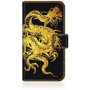 CASEMARKET iPhone 15 スリム手帳型ケース 昇り龍 金龍 - 金風 昇龍 手帳 iPhone15-BCM2S2200-78