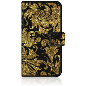 CASEMARKET iPhone 15 Plus スリム手帳型ケース クイーン ゴールド ダマスク & ブラック ダイアリー iPhone15p-BCM2S2034-78 CASEMARKET iPhone 15 Plus スリム手帳型ケース クイーン ゴールド ダマスク & ブラック ダイアリー iPhone15p-BCM2S2034-78