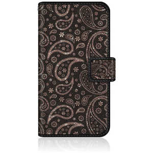 CASEMARKET iPhone 15 Plus スリム手帳型ケース ダーク ペイズリー ブロンズ ペイズリー柄 iPhone15p-BCM2S2049-78 CASEMARKET iPhone 15 Plus スリム手帳型ケース ダーク ペイズリー ブロンズ ペイズリー柄 iPhone15p-BCM2S2049-78
