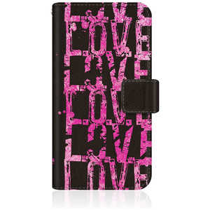 CASEMARKET iPhone 15 Plus スリム手帳型ケース LOVE. LOVE. LOVE. The Pink スリム ダイアリー iPhone15p-BCM2S2235-78