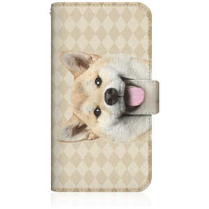 CASEMARKET iPhone 15 Plus スリム手帳型ケース ZAKKA ZOO ノート キュート つぶらな瞳 柴犬 ワンワン フレンチ ダイヤ柄 ベージュ iPhone15p-BCM2S2821-78 CASEMARKET iPhone 15 Plus スリム手帳型ケース ZAKKA ZOO ノート キュート つぶらな瞳 柴犬 ワンワン フレンチ ダイヤ柄 ベージュ iPhone15p-BCM2S2821-78