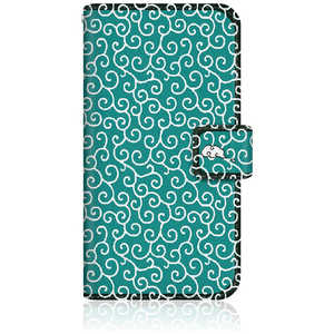 CASEMARKET iPhone 15 Pro スリム手帳型ケース キュート 唐草模様 ミントグリーン カラクサ iPhone15Pro-BCM2S2085-78 CASEMARKET iPhone 15 Pro スリム手帳型ケース キュート 唐草模様 ミントグリーン カラクサ iPhone15Pro-BCM2S2085-78