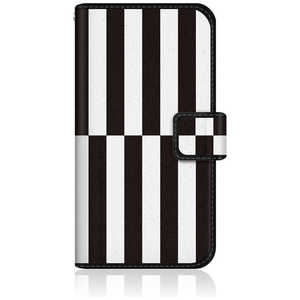 CASEMARKET iPhone 15 Pro スリム手帳型ケース 北欧 モダン モノトーン クロス パターン Black & White iPhone15Pro-BCM2S2113-78 CASEMARKET iPhone 15 Pro スリム手帳型ケース 北欧 モダン モノトーン クロス パターン Black & White iPhone15Pro-BCM2S2113-78