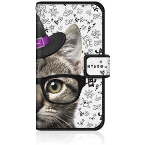CASEMARKET iPhone 15 Pro スリム手帳型ケース ノート キュート メガネ フェイス キャット キュート バック イラスト NYAGO iPhone15Pro-BNG2S2248-78 CASEMARKET iPhone 15 Pro スリム手帳型ケース ノート キュート メガネ フェイス キャット キュート バック イラスト NYAGO iPhone15Pro-BNG2S2248-78
