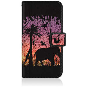 CASEMARKET iPhone 15 Pro Max スリム手帳型ケース アニマル サンセット ブラック サファリ iPhone15ProMax-BCM2S2029-78 CASEMARKET iPhone 15 Pro Max スリム手帳型ケース アニマル サンセット ブラック サファリ iPhone15ProMax-BCM2S2029-78
