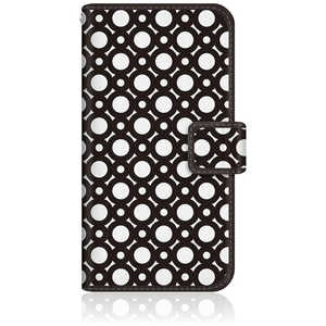 CASEMARKET iPhone 15 Pro Max スリム手帳型ケース Geometric Pattern 幾何学模様 モノトーン The Circle chain iPhone15ProMax-BCM2S2109-78 CASEMARKET iPhone 15 Pro Max スリム手帳型ケース Geometric Pattern 幾何学模様 モノトーン The Circle chain iPhone15ProMax-BCM2S2109-78