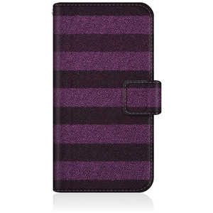 CASEMARKET iPhone 15 Pro Max スリム手帳型ケース ボーダー ソックス ダイアリー パープル & ネイビー iPhone15ProMax-BCM2S2157-78 CASEMARKET iPhone 15 Pro Max スリム手帳型ケース ボーダー ソックス ダイアリー パープル & ネイビー iPhone15ProMax-BCM2S2157-78
