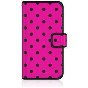 CASEMARKET iPhone 15 Pro Max スリム手帳型ケース スウィート ピンク & ブラック ドット柄 スリム ダイアリー iPhone15ProMax-BCM2S2188-78 CASEMARKET iPhone 15 Pro Max スリム手帳型ケース スウィート ピンク & ブラック ドット柄 スリム ダイアリー iPhone15ProMax-BCM2S2188-78