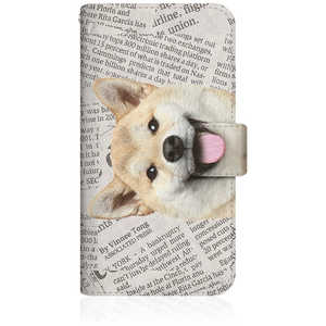 CASEMARKET iPhone 15 Pro Max スリム手帳型ケース ZAKKA ZOO ノート キュート つぶらな瞳 柴犬 ワンワン ニュースペーパー 柄 ホワイト iPhone15ProMax-BCM2S28 CASEMARKET iPhone 15 Pro Max スリム手帳型ケース ZAKKA ZOO ノート キュート つぶらな瞳 柴犬 ワンワン ニュースペーパー 柄 ホワイト iPhone15ProMax-BCM2S28