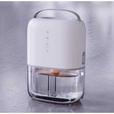 MLABS　1500mlペルチェ式除湿器 meishin ［ペルチェ方式 / 木造5畳まで / 鉄筋10畳まで］ ホワイト　DHT15 MLABS 1500mlペルチェ式除湿器 meishin ［ペルチェ方式 / 木造5畳まで