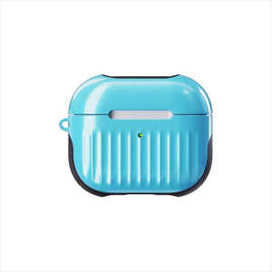 CROSSROAD AirPods(第3世代)用耐衝撃カバー ラインタイプ ストラップ付 ミントグリーン TCAP3C-LNMG CROSSROAD AirPods(第3世代)用耐衝撃カバー ラインタイプ ストラップ付 ミントグリーン TCAP3C-LNMG