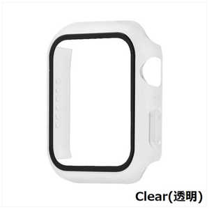 CROSSROAD Apple Watch Series7 41mm ガラスフィルム付カバー クリア TCAW7GC41CL