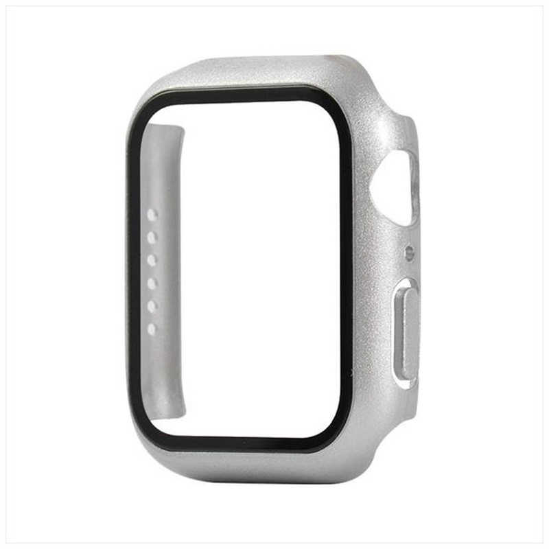 CROSSROAD CROSSROAD Apple Watch Series7 45mm ガラスフィルム付カバー シルバー TCAW7GC45SV TCAW7GC45SV
