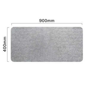 CROSSROAD フェルトデスクマット ライトグレー 900 x 400mm ライトグレー TCFDM900LGY CROSSROAD フェルトデスクマット ライトグレー 900 x 400mm ライトグレー TCFDM900LGY