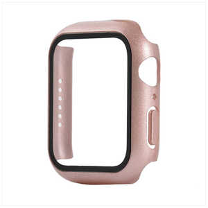 CROSSROAD Apple Watch 40mm 全機種対応(SE/6世代/5世代/4世代)ガラスフィルム一体型カバー ローズゴールド ローズゴールド TCAWSEGC40RG