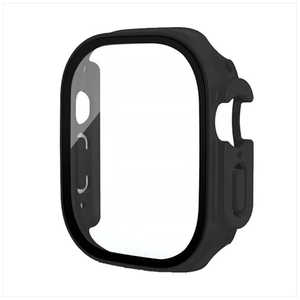 CROSSROAD Apple Watch Ultra 49mm用 ガラスフィルム一体型カバー ブラック TCAWULGC49BK CROSSROAD Apple Watch Ultra 49mm用 ガラスフィルム一体型カバー ブラック TCAWULGC49BK