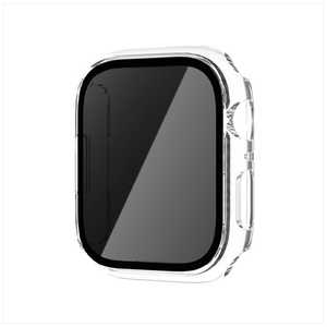 CROSSROAD Apple Watch 44mm 覗き見防止ガラスフィルム付ケース クリア TCAWGCNB44CL CROSSROAD Apple Watch 44mm 覗き見防止ガラスフィルム付ケース クリア TCAWGCNB44CL