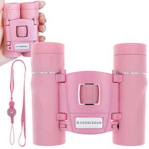 CROSSROAD 推し活！双眼鏡 コンサートに最適な10倍 ピンク TCBC-10PK
