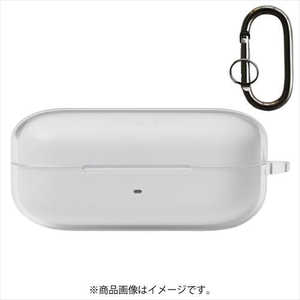 CROSSROAD SONY WF-C510用 ソフト ケース カバー TPU保護ケース キズ防止 耐衝撃 落下防止 カラビナ付き 透明クリア クリア CREC-C510-TCL CROSSROAD SONY WF-C510用 ソフト ケース カバー TPU保護ケース キズ防止 耐衝撃 落下防止 カラビナ付き 透明クリア クリア CREC-C510-TCL