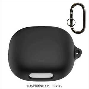 CROSSROAD Anker Soundcore Liberty 4 Pro用 シリコン ケース カバー キズ防止 耐衝撃 落下防止 カラビナ付き ブラック CREC-SCL4P-SBK CROSSROAD Anker Soundcore Liberty 4 Pro用 シリコン ケース カバー キズ防止 耐衝撃 落下防止 カラビナ付き ブラック CREC-SCL4P-SBK