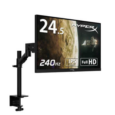 新品展示品 HyperX Armada 25インチモニタ 64V62AA#ABJ HYPERX HyperX Armada 25 FHD Gaming Monitor ［フルHD(1920