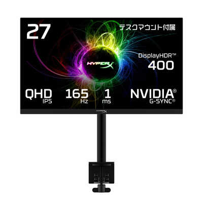 HYPERX 64V70AA#ABJ HyperX Armada 27 QHD Gaming Monitor ［QHD(2160