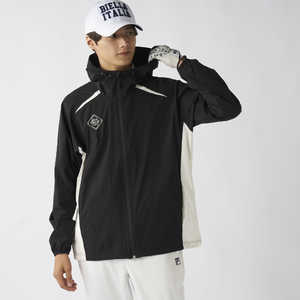 フィラゴルフ ストレッチブルゾン FILA GOLF ［メンズ / 着丈：73 裄丈：89.5 袖幅：26.5 身幅：67 裾幅：64(cm)］ ブラック 【返品交換不可】 785211