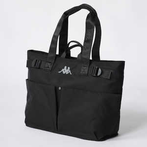カッパ ゴルフ用品 トートバッグ [縦32×横42×マチ幅18cm] ブラックグレー 616914