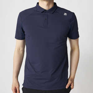 フィラゴルフ 冷感半袖シャツ FILA GOLF ［メンズ / 身丈：75 肩幅：49.5 袖丈：24 袖幅：23.5 身幅：60 裾幅：58］ ネイビー 【返品交換不可】 746674