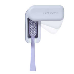 ULTRAWAVE 防水歯ブラシ除菌キャップ スイング式 ラベンダー FF-SST2