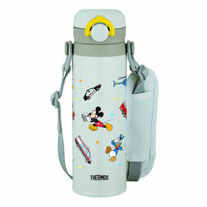 サーモス 真空断熱キッズケータイマグ 500ml ライトグレー JPF-500DS-LGY