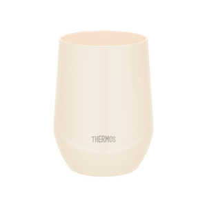 サーモス 真空断熱カップ［400ml/食洗器対応］ ナチュラルホワイト JTE-400NW