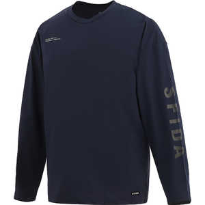 イミオ SFIDA(スフィーダ) メンズ SOFT DRY ロングスリーブトップス Navy L SA25104_25SS イミオ SFIDA(スフィーダ) メンズ SOFT DRY ロングスリーブトップス Navy L SA25104_25SS