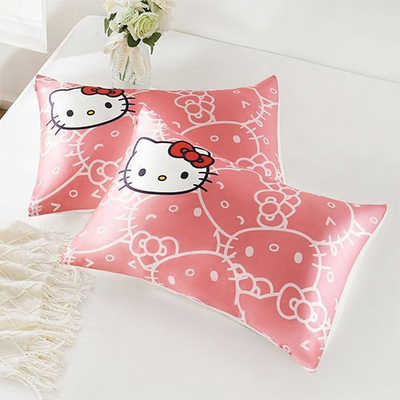 ユノキ Utukky シルク枕カバー サンリオキャラクターズ ハローキティ
