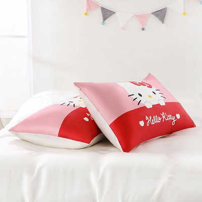 ユノキ Utukky シルク枕カバー サンリオキャラクターズ ハローキティ