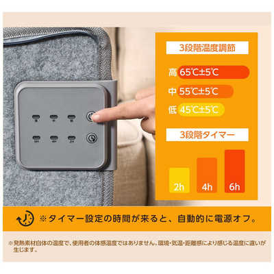 TOKAIZ パネルヒーター 足元用 日本初 真・7面発熱 リモコン付き 遠