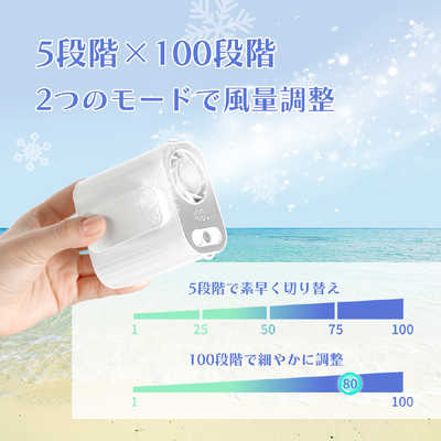 TOKAIZ 2026年最新 腰掛け扇風機 ベルトファン 5WAY ペルチェ冷却 冷感