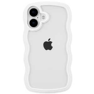 インテリオル IPHONE16 パステルなくねくねケース COCO case ホワイト 1794-16-WHITE インテリオル IPHONE16 パステルなくねくねケース COCO case ホワイト 1794-16-WHITE
