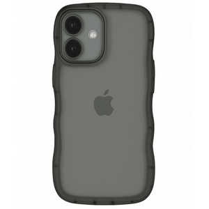 インテリオル IPHONE16 クリアなくねくねケース COCO case ブラック 1818-16-BLACK インテリオル IPHONE16 クリアなくねくねケース COCO case ブラック 1818-16-BLACK